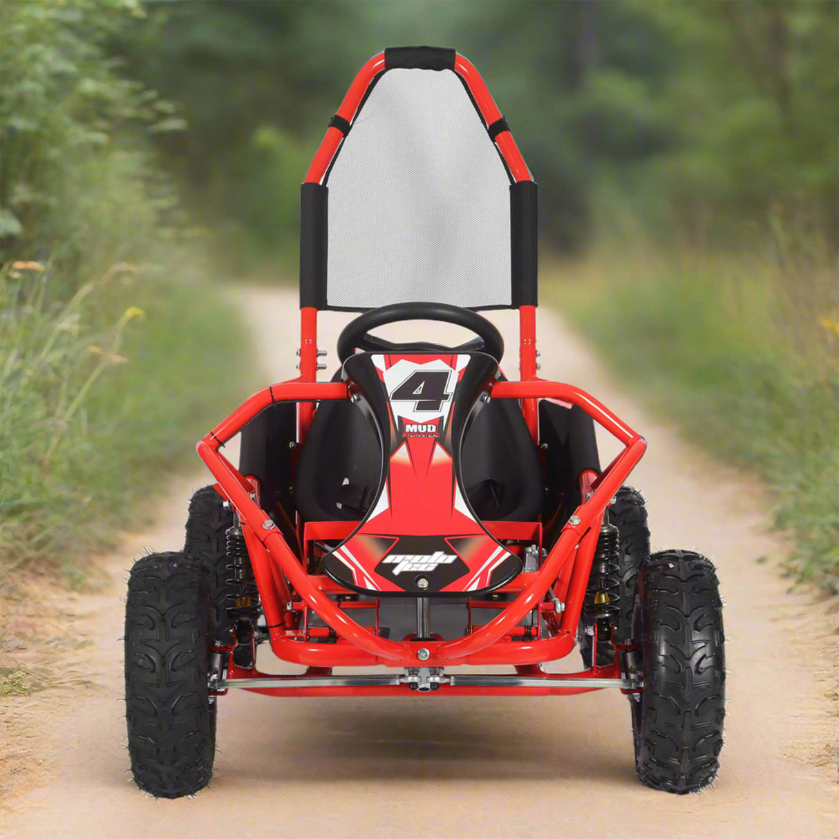MotoTec Mud Monster 48V/12Ah 1000W Kids Electric Go-Kart