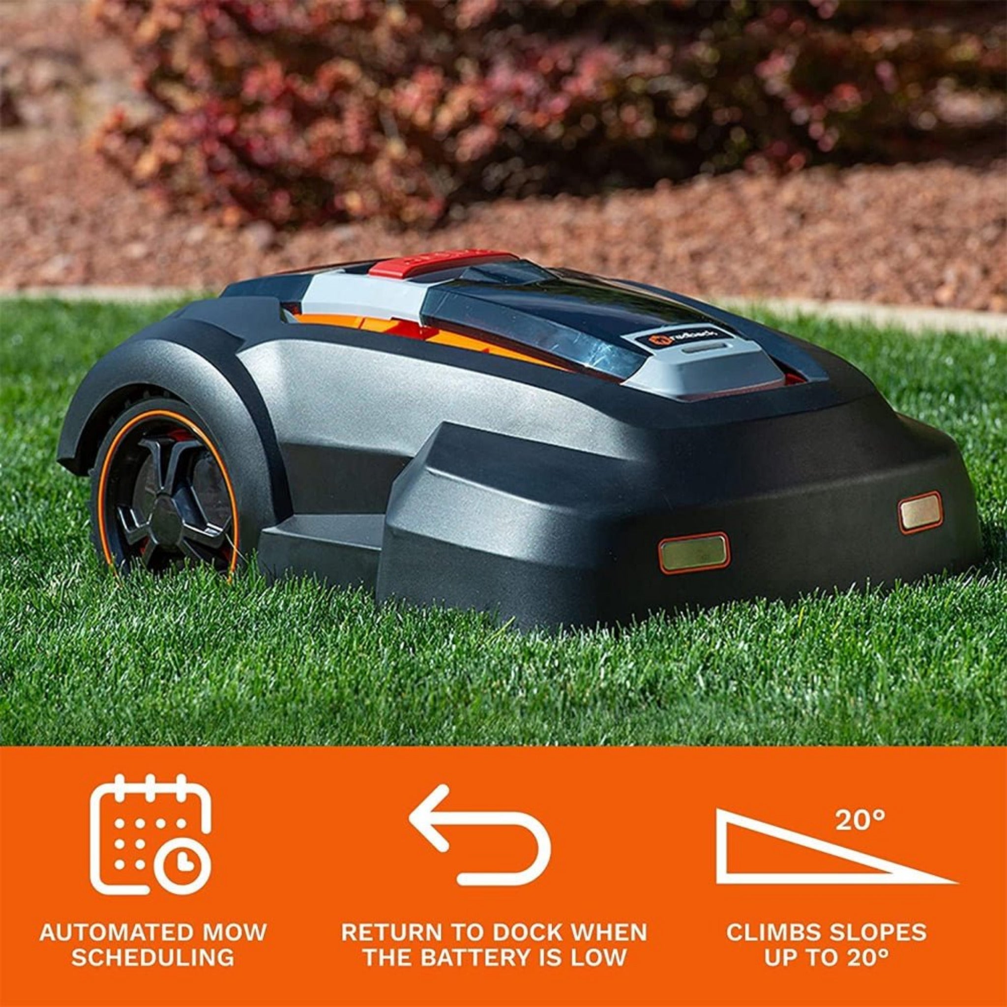 Mowro 28V Fully Autonomous Robot Lawn Mower With Boundary Extension (93147582)