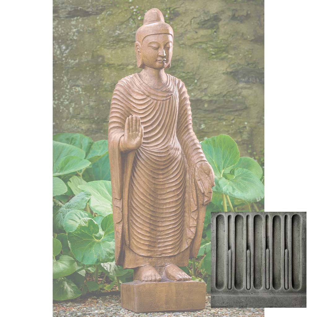 Campania Abhaya Buddha Garden Statue - OR-186