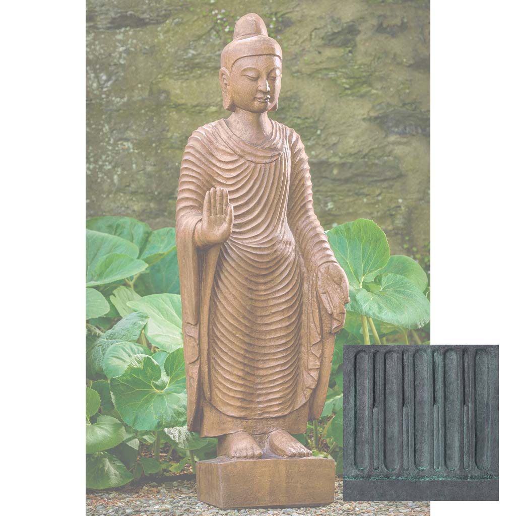Campania Abhaya Buddha Garden Statue - OR-186