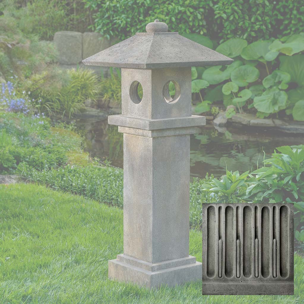 Campania Aizu Lantern Garden Statue - OR-190
