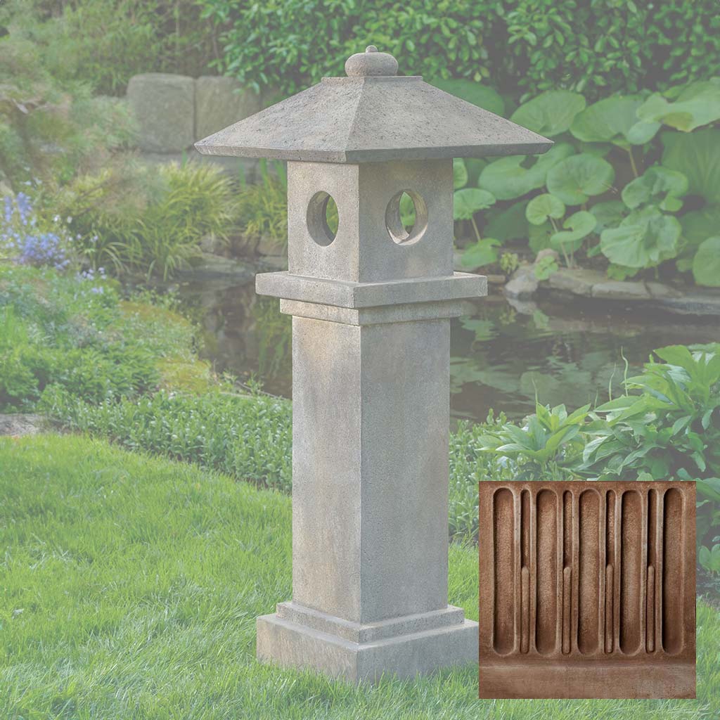Campania Aizu Lantern Garden Statue - OR-190