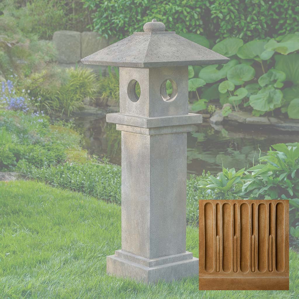 Campania Aizu Lantern Garden Statue - OR-190