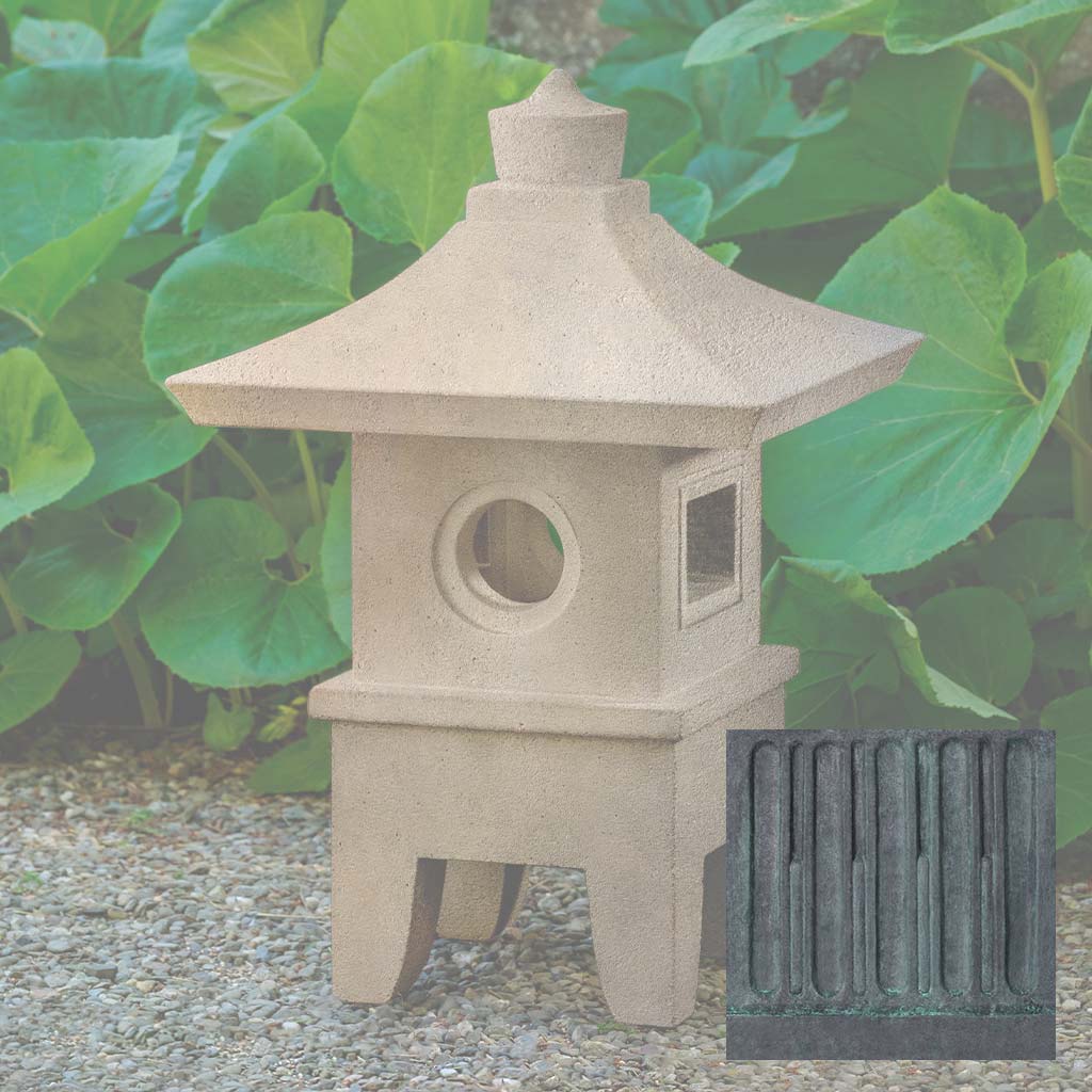 Campania Kashimo Lantern Garden Statue - OR-191