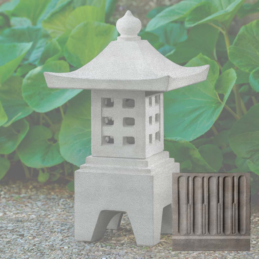Campania Katsuki Lantern Garden Statue - OR-195