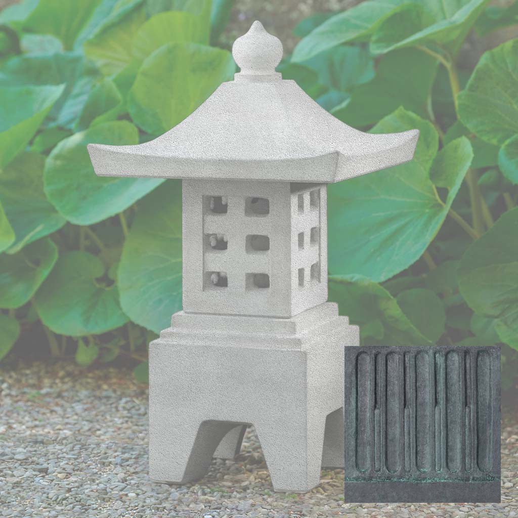 Campania Katsuki Lantern Garden Statue - OR-195