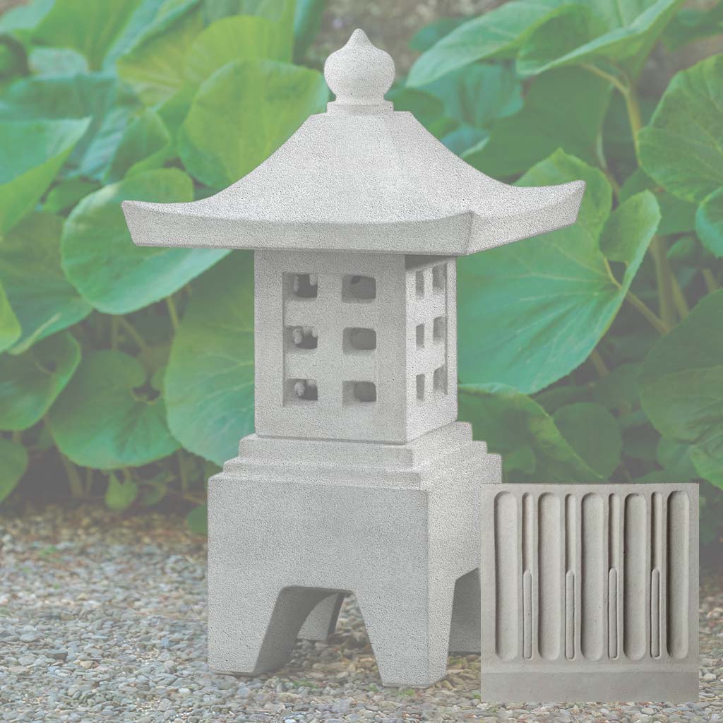 Campania Katsuki Lantern Garden Statue - OR-195