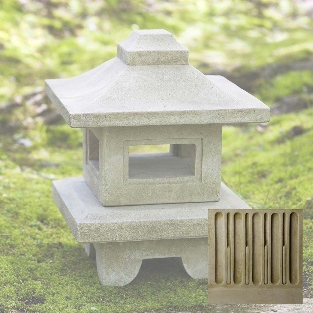Campania Atsumi Lantern Garden Statue - OR-107