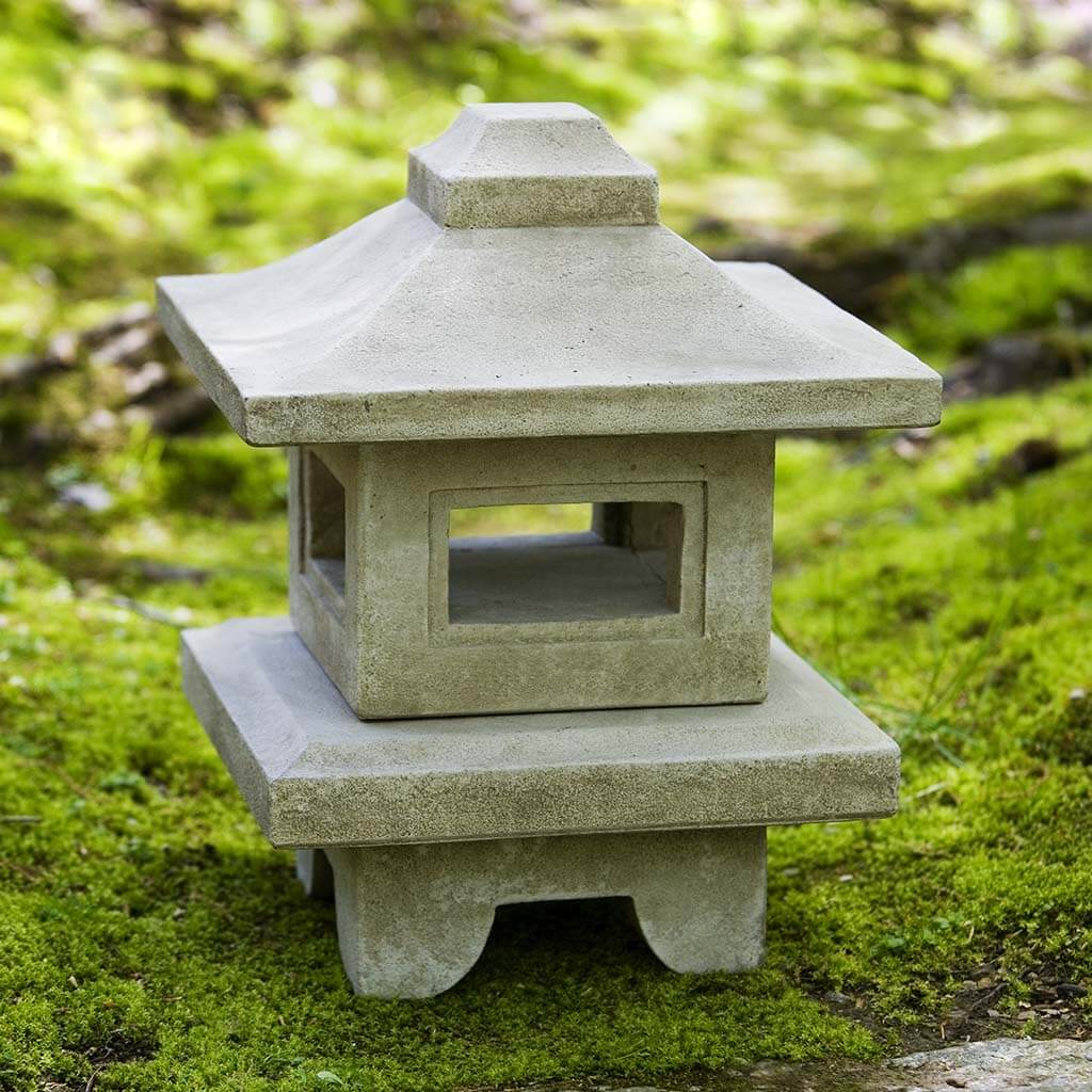 Campania Atsumi Lantern Garden Statue - OR-107