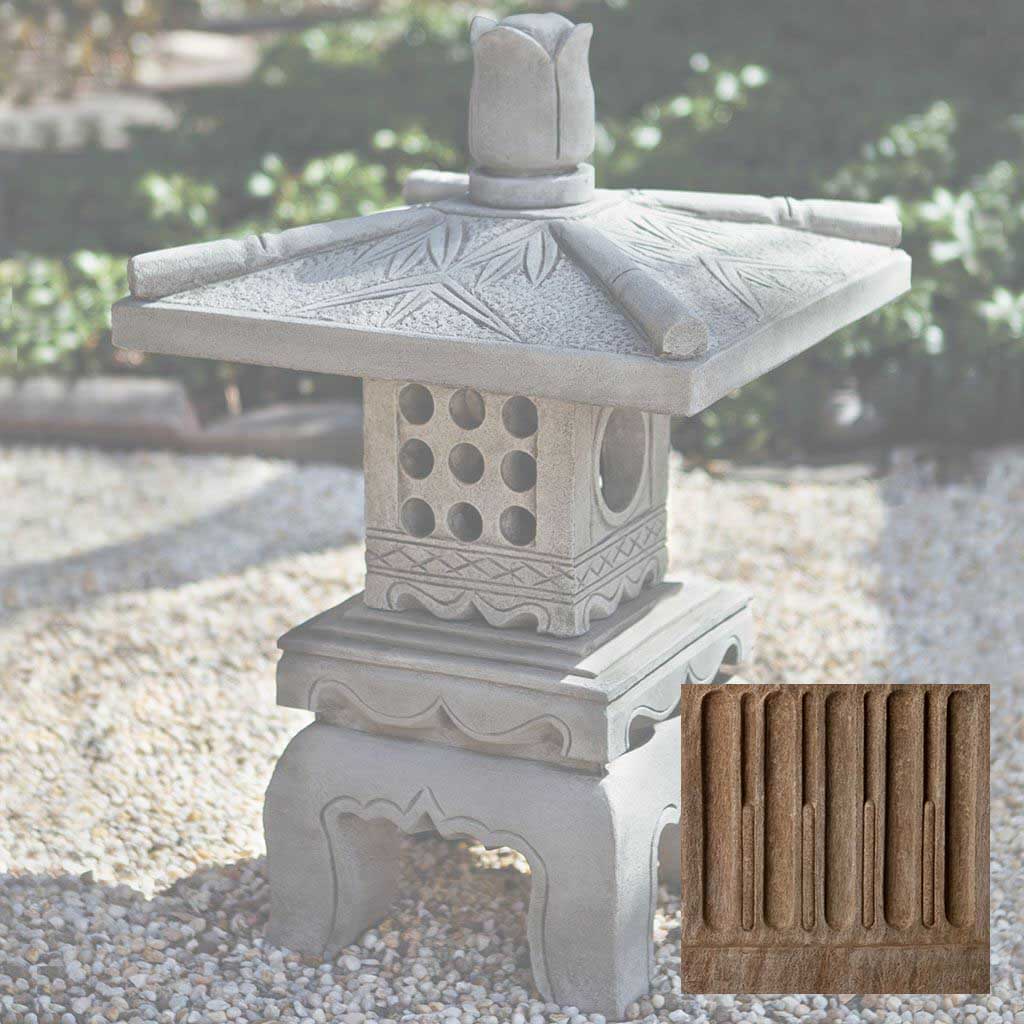 Campania Bamboo Pagoda Garden Statue - OR-141