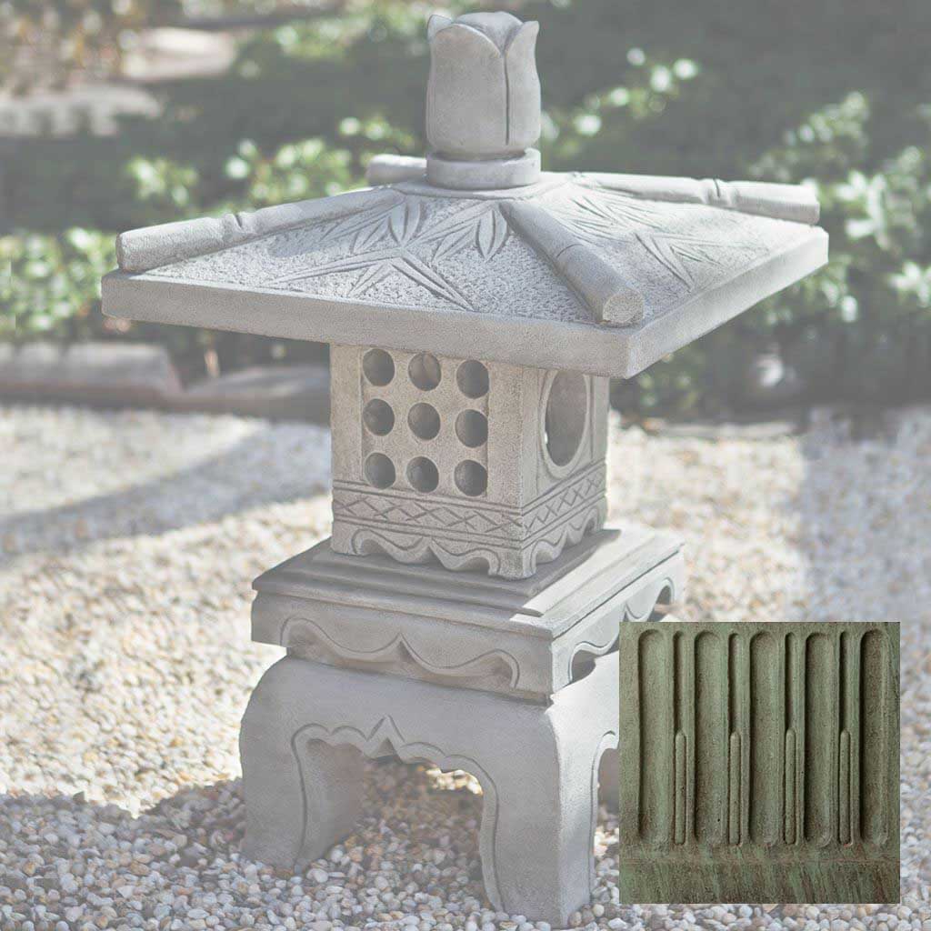 Campania Bamboo Pagoda Garden Statue - OR-141