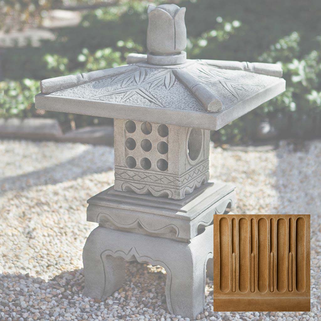 Campania Bamboo Pagoda Garden Statue - OR-141