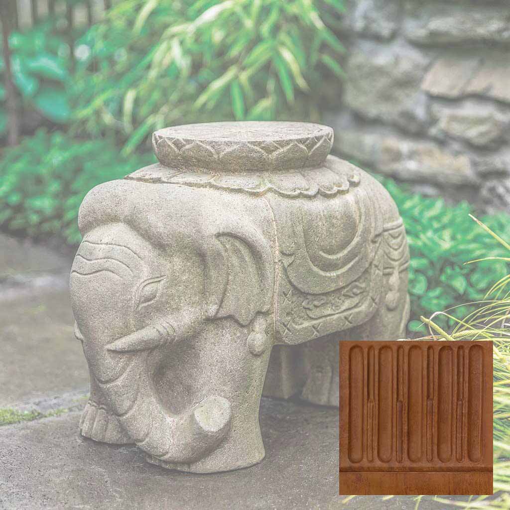 Campania Artifact Elephant Garden Statue - OR-174