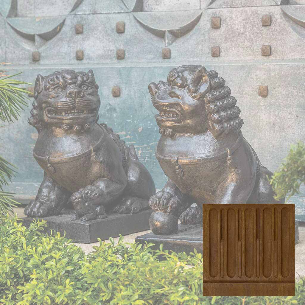 Campania Traditional Foo Dog Set Garden Statue - OR-175 SET