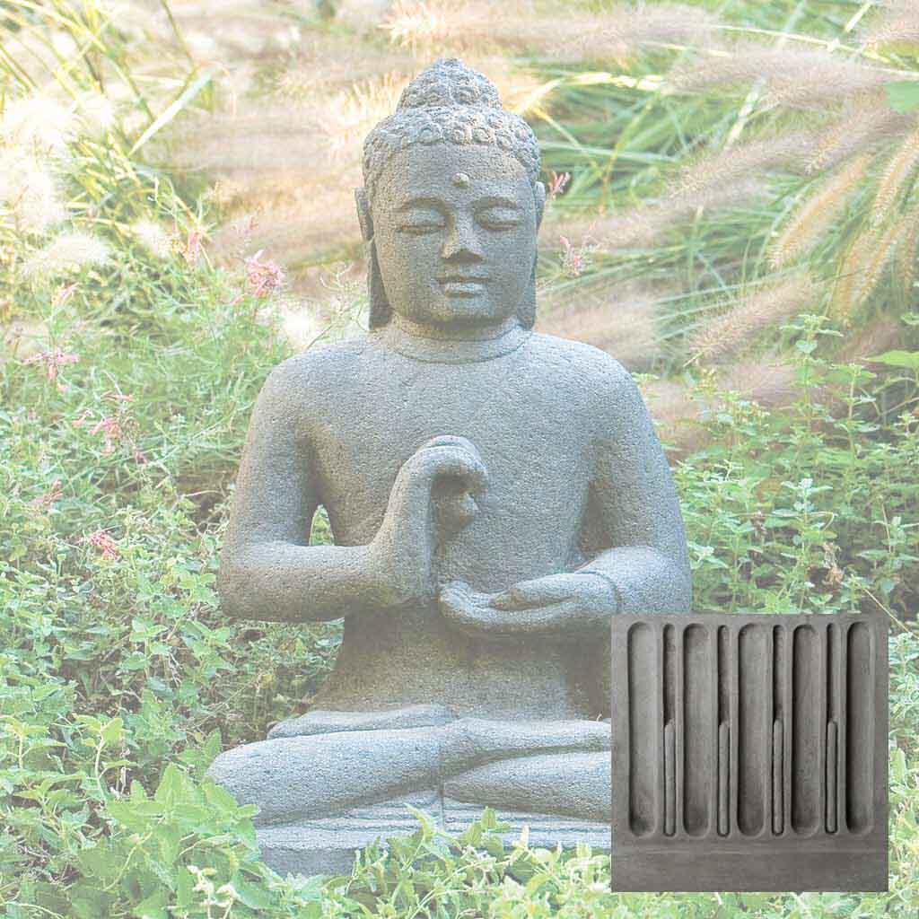 Campania Indonesian Seated Buddha Garden Statue - OR-39