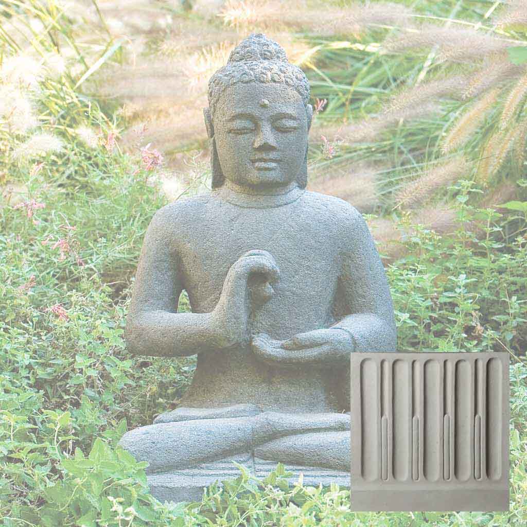 Campania Indonesian Seated Buddha Garden Statue - OR-39
