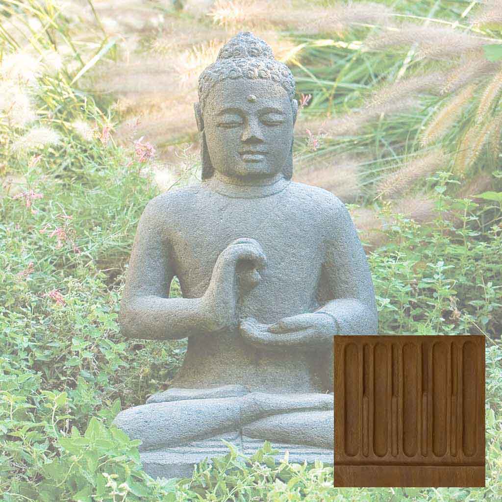 Campania Indonesian Seated Buddha Garden Statue - OR-39