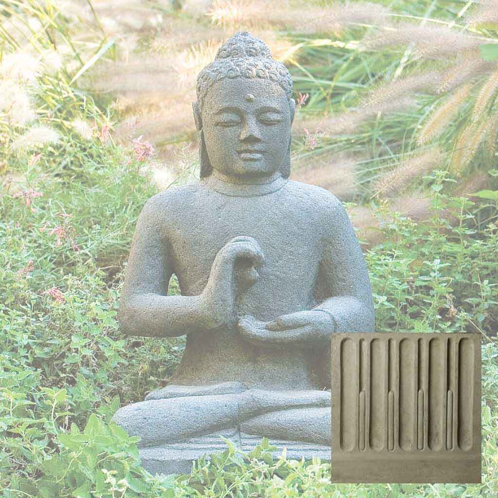 Campania Indonesian Seated Buddha Garden Statue - OR-39