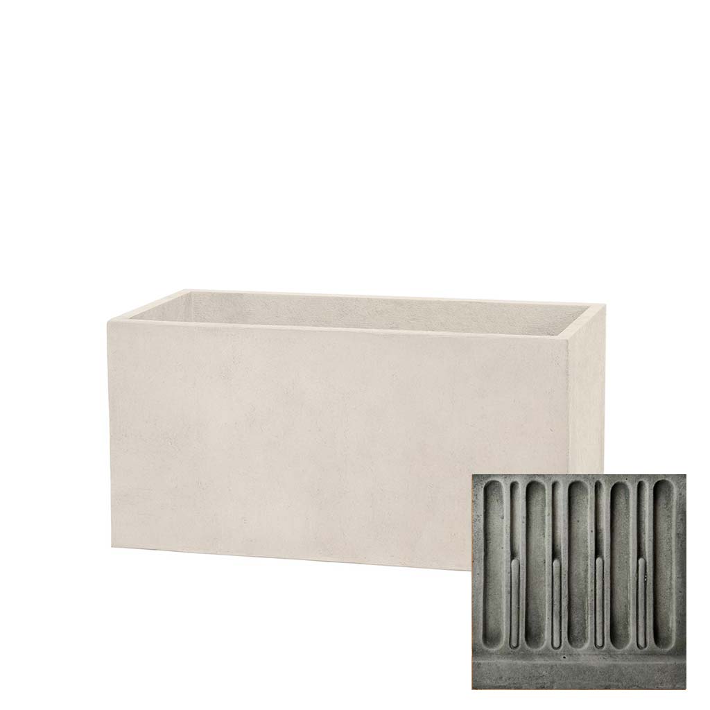 Campania Rectangle Planter - P-1009