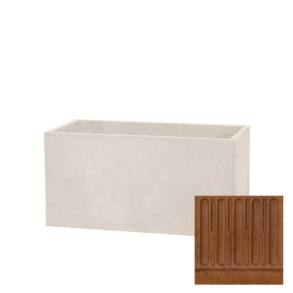 Campania Rectangle Planter - P-1009