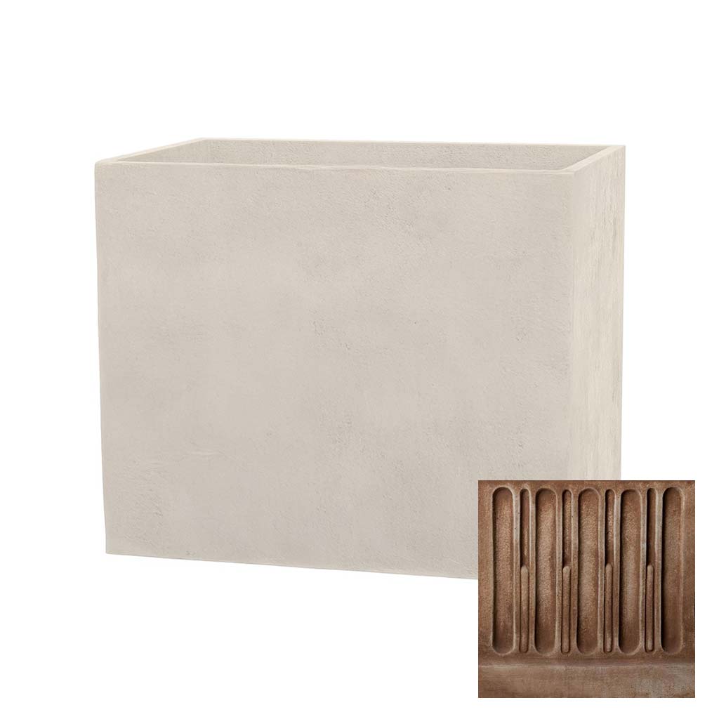 Campania Rectangle Planter - P-1009