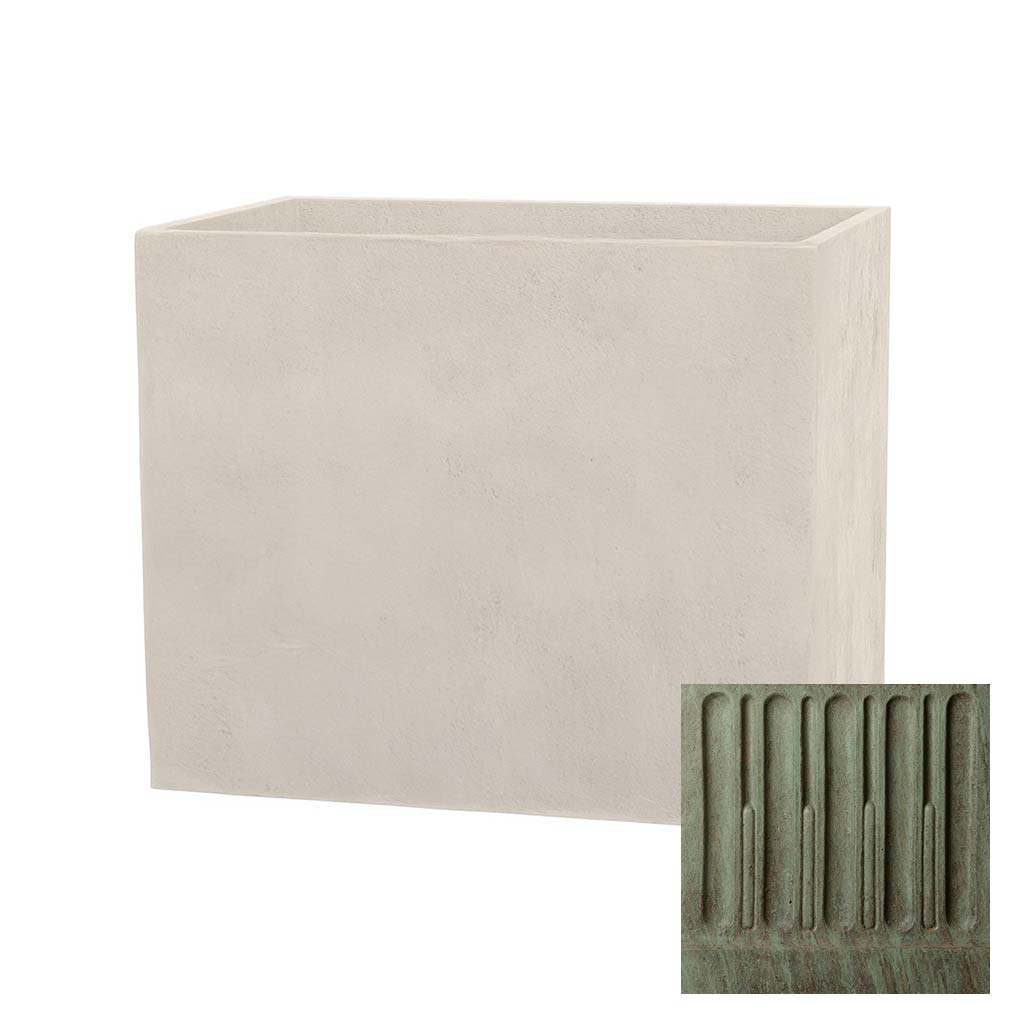 Campania Rectangle Planter - P-1009