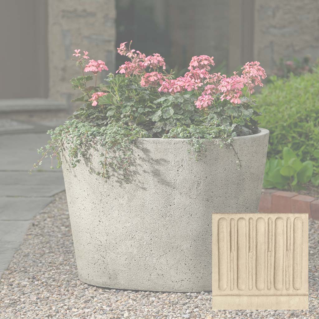 Campania Tapered Oval Planter - P-1011