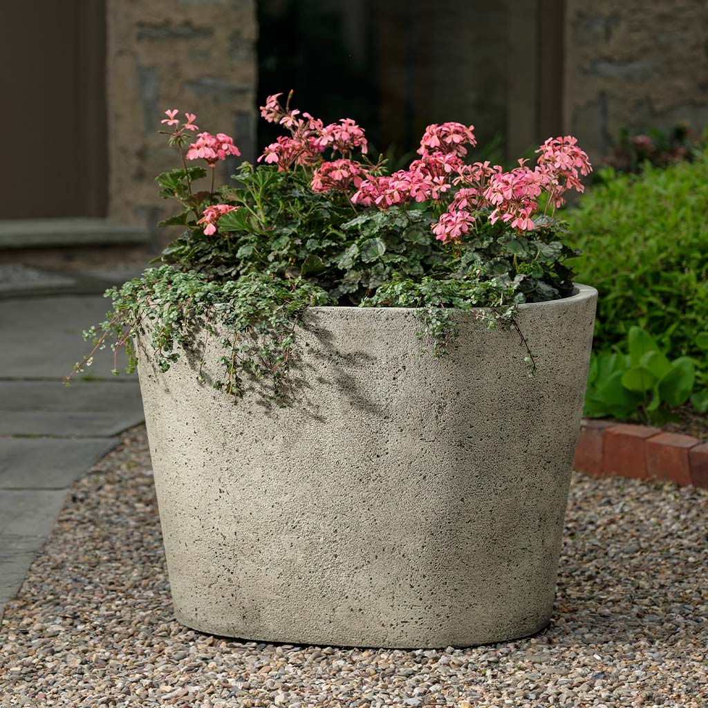 Campania Tapered Oval Planter - P-1011