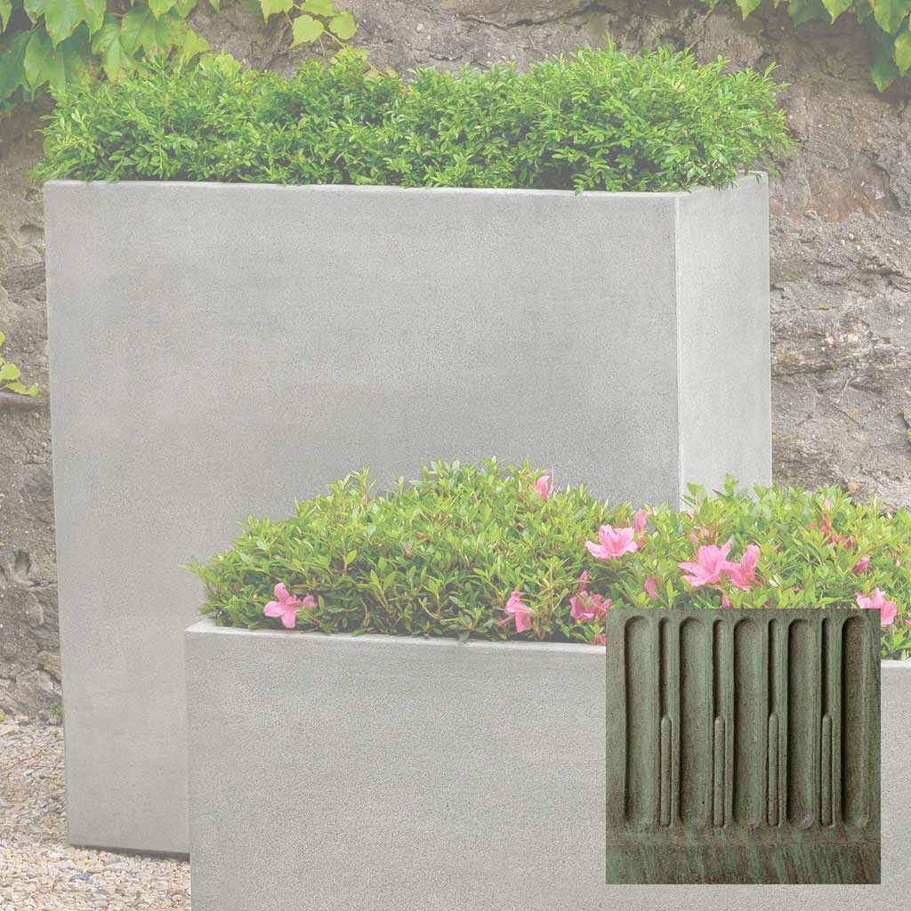 Campania Metro Box Planter, Tall - P-906