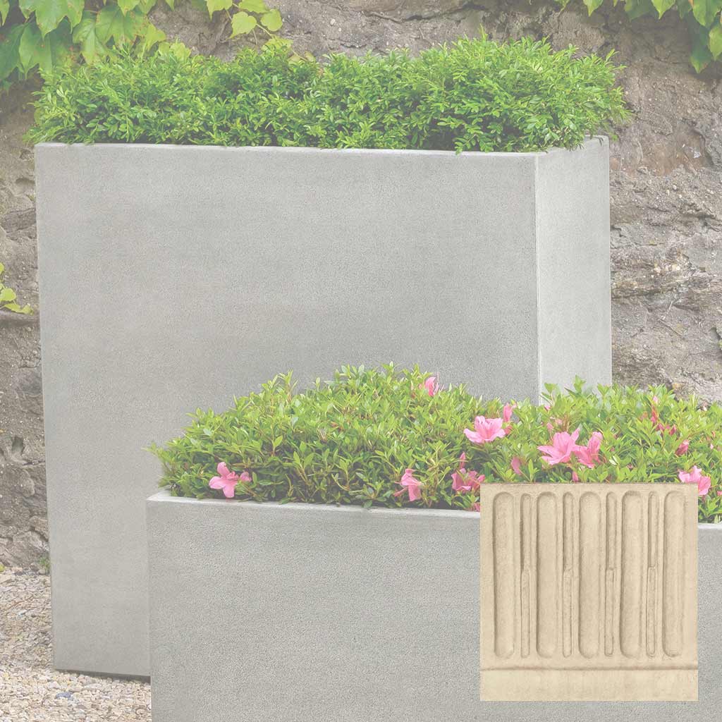 Campania Metro Box Planter, Tall - P-906
