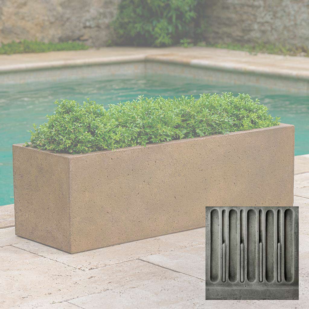 Campania Textured Trough Planter - P-908
