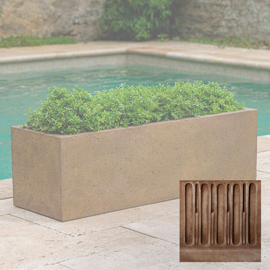 Campania Textured Trough Planter - P-908