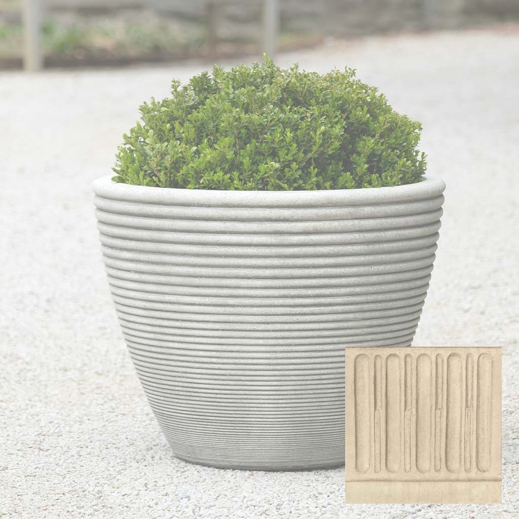 Campania Bibendum Planter, Low - P-926