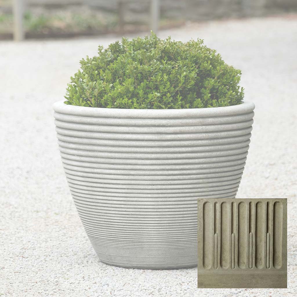 Campania Bibendum Planter, Low - P-926