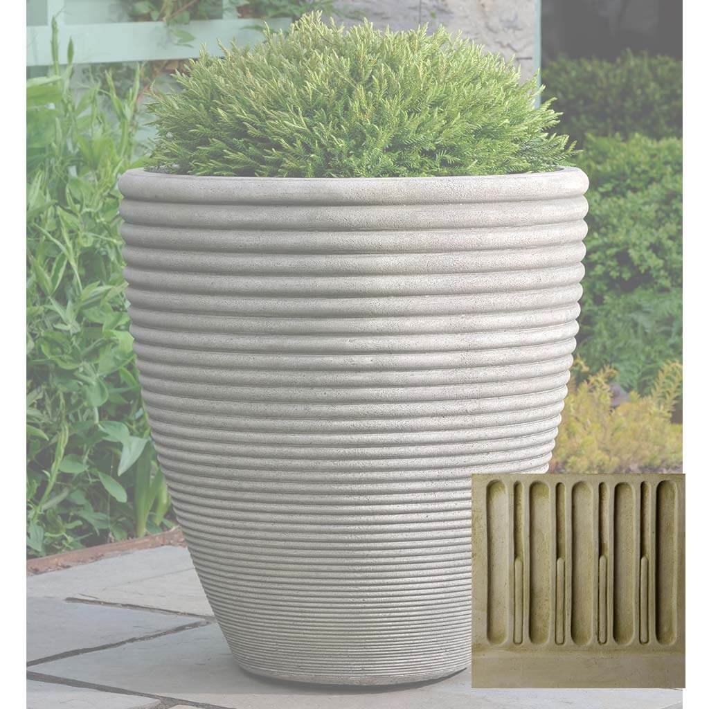 Campania Bibendum Planter, Low - P-926
