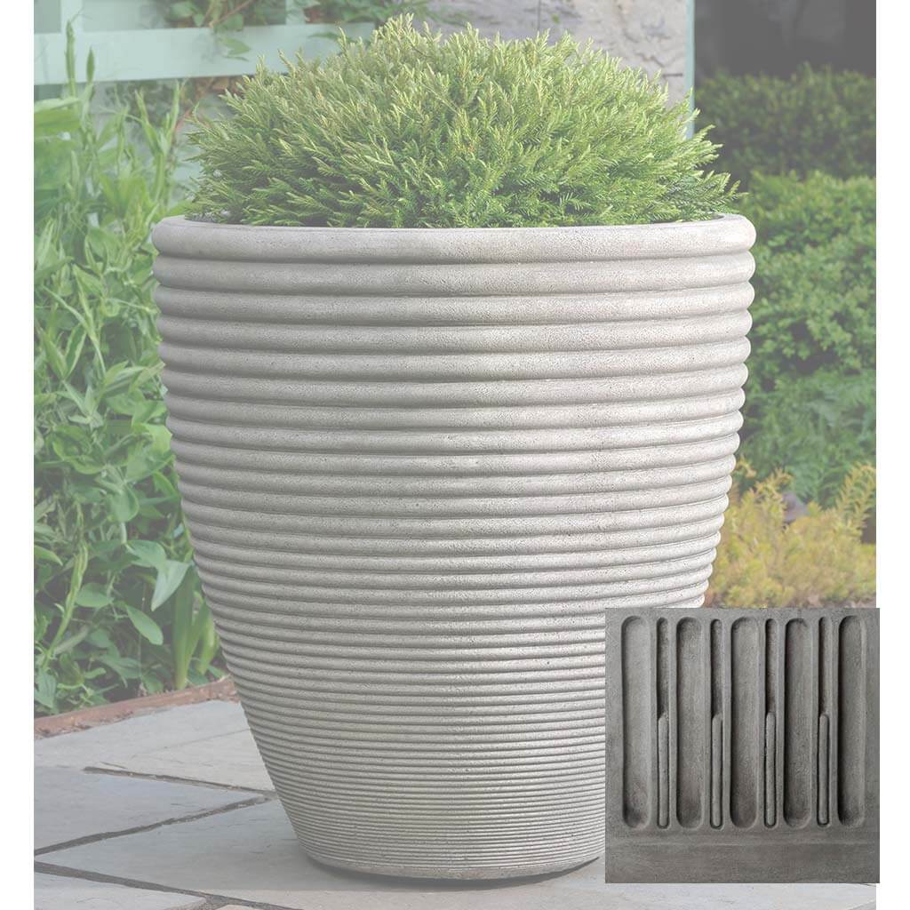Campania Bibendum Planter, Low - P-926