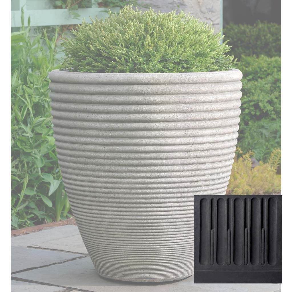Campania Bibendum Planter, Low - P-926
