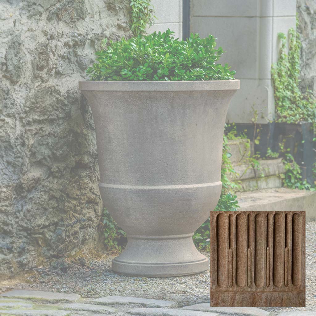 Campania Textured Pascal Urn - P-968