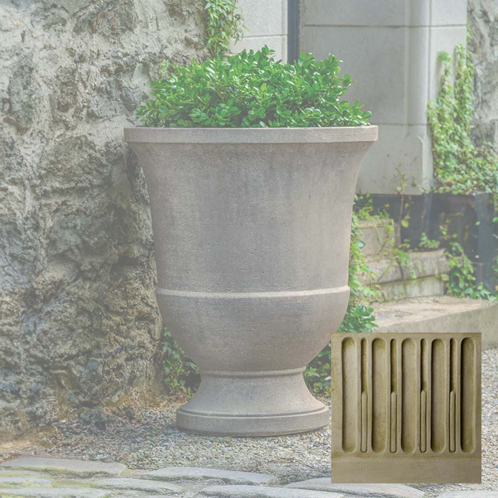 Campania Textured Pascal Urn - P-968