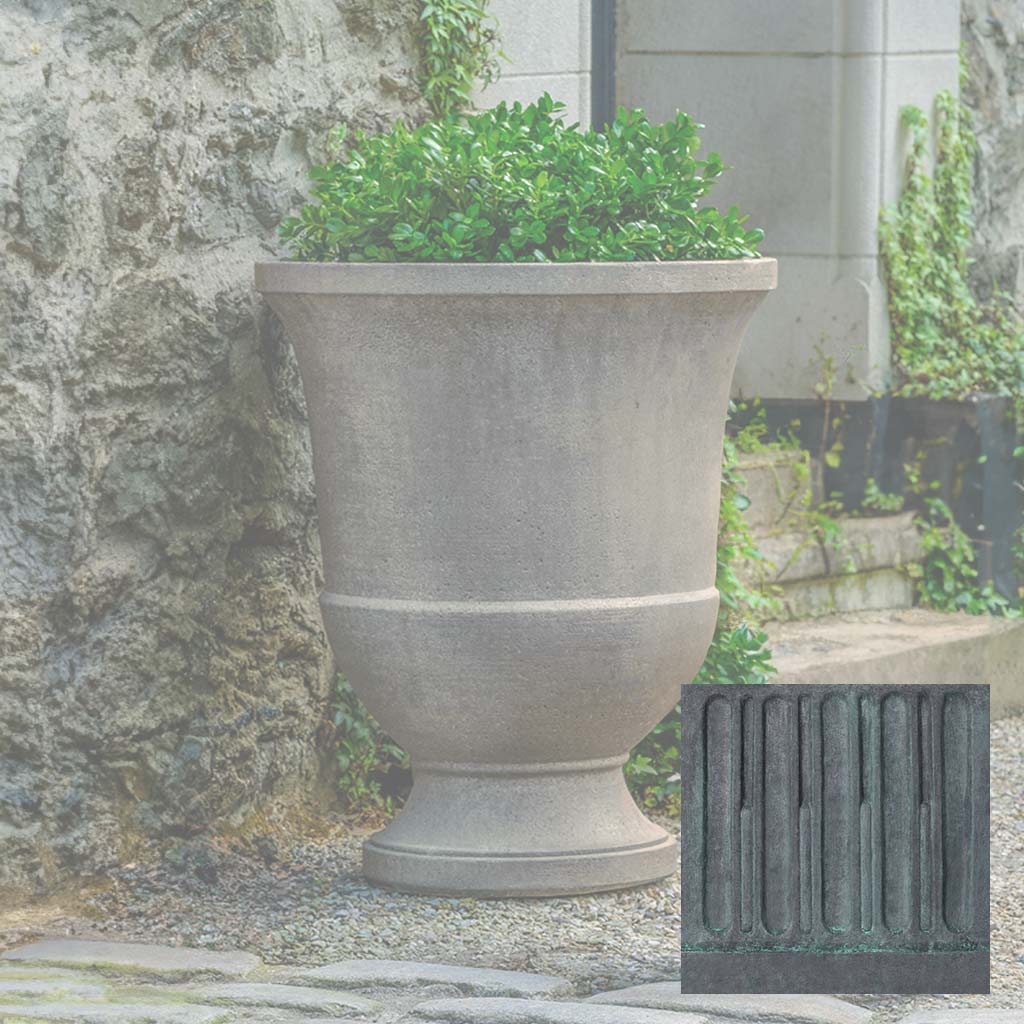 Campania Textured Pascal Urn - P-968
