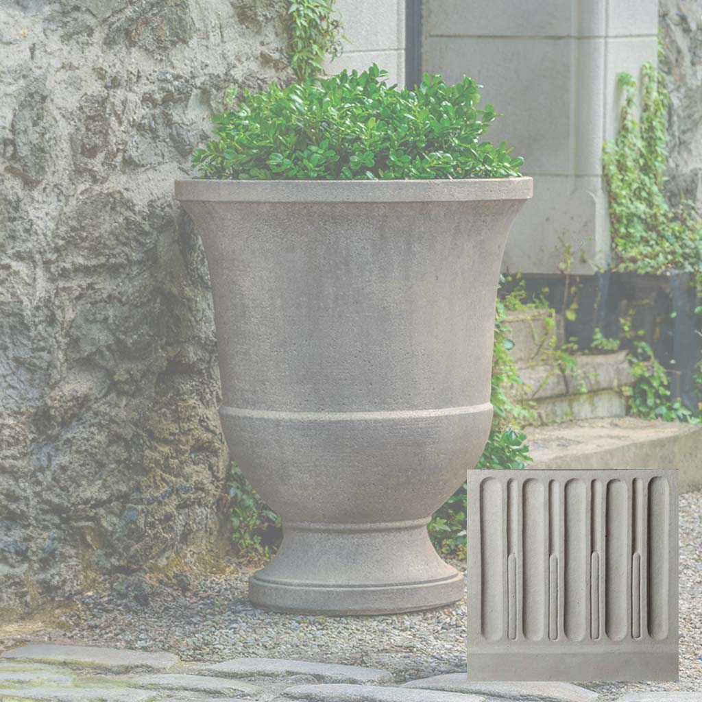 Campania Textured Pascal Urn - P-968