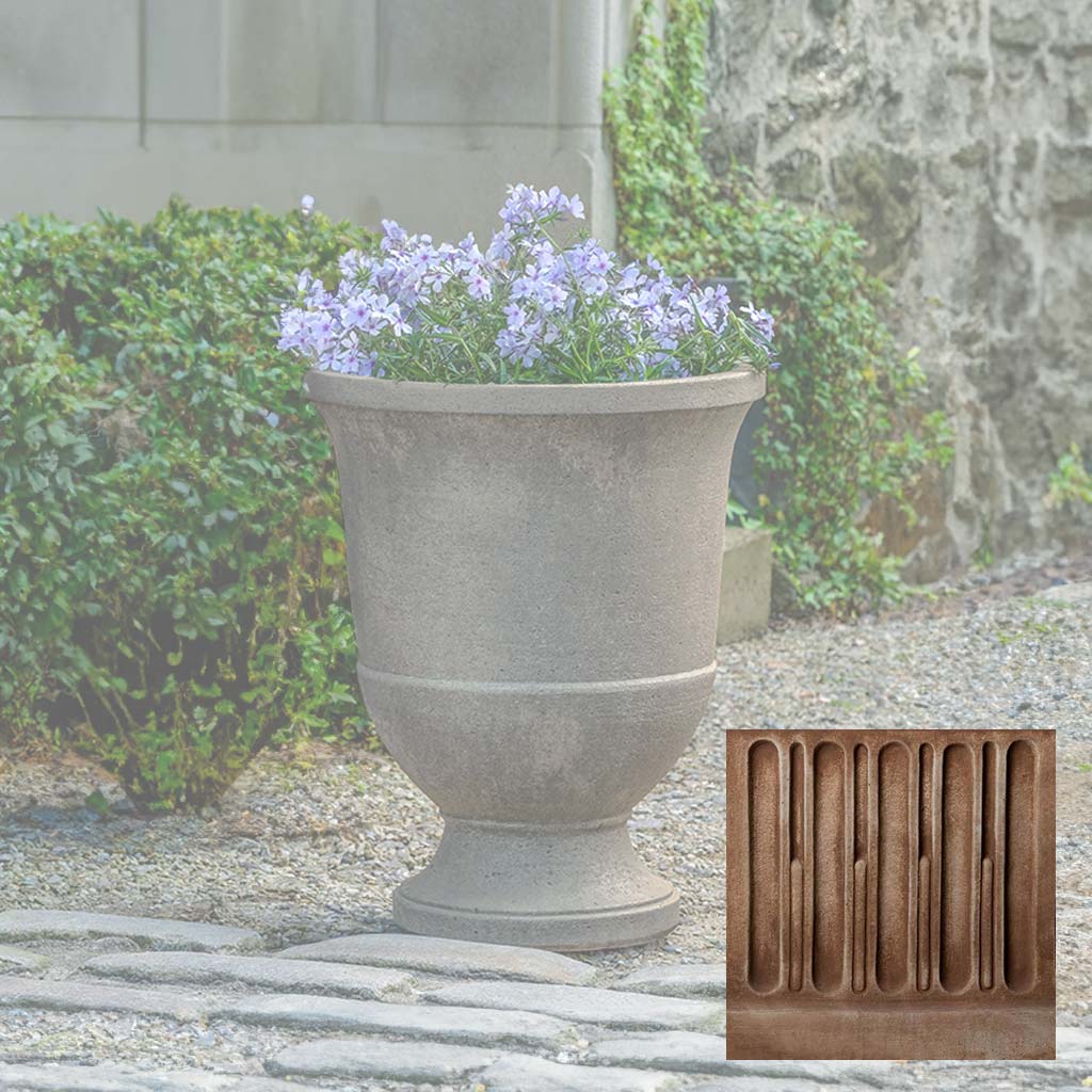 Campania Textured Pascal Urn - P-968