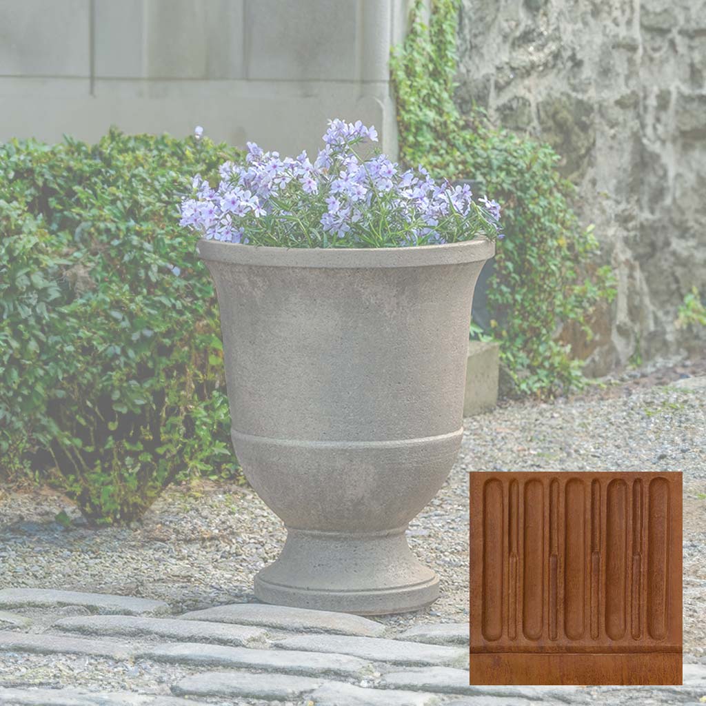 Campania Textured Pascal Urn - P-968