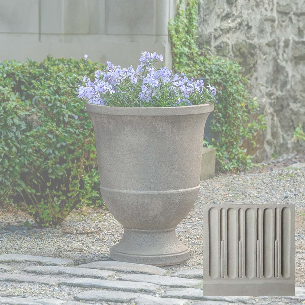 Campania Textured Pascal Urn - P-968