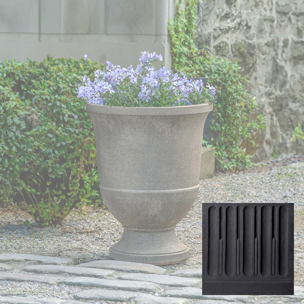 Campania Textured Pascal Urn - P-968