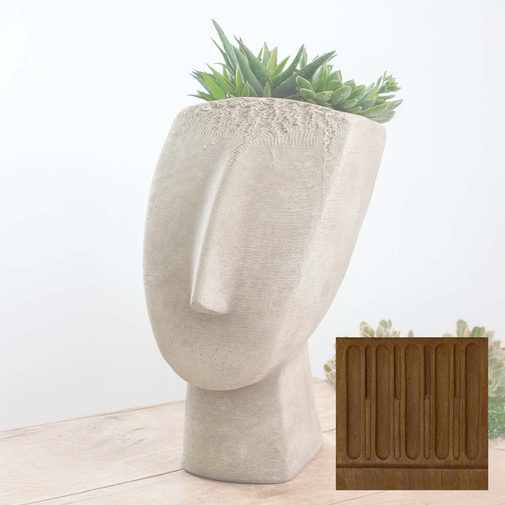 Campania Cycladic Head Planter - P-986