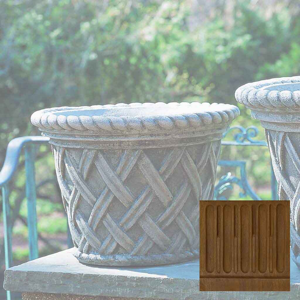 Campania English Weave Planter - P-133