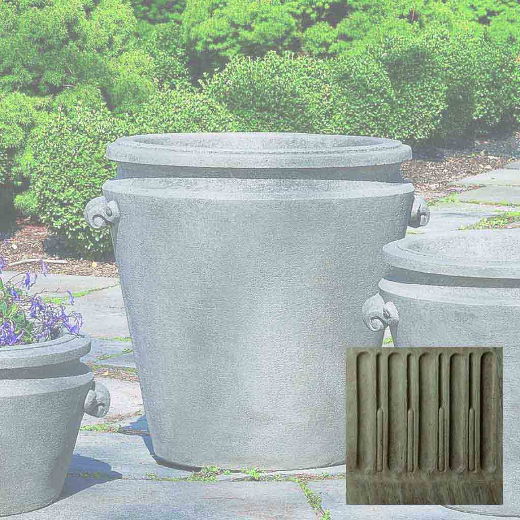 Campania Scroll Handle Tub Planter - P-293A