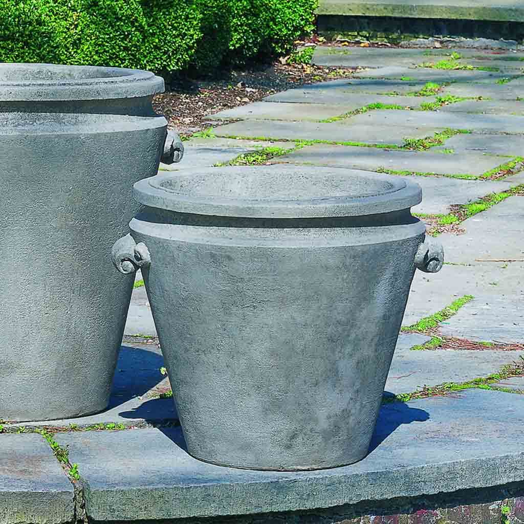 Campania Scroll Handle Tub Planter - P-293A