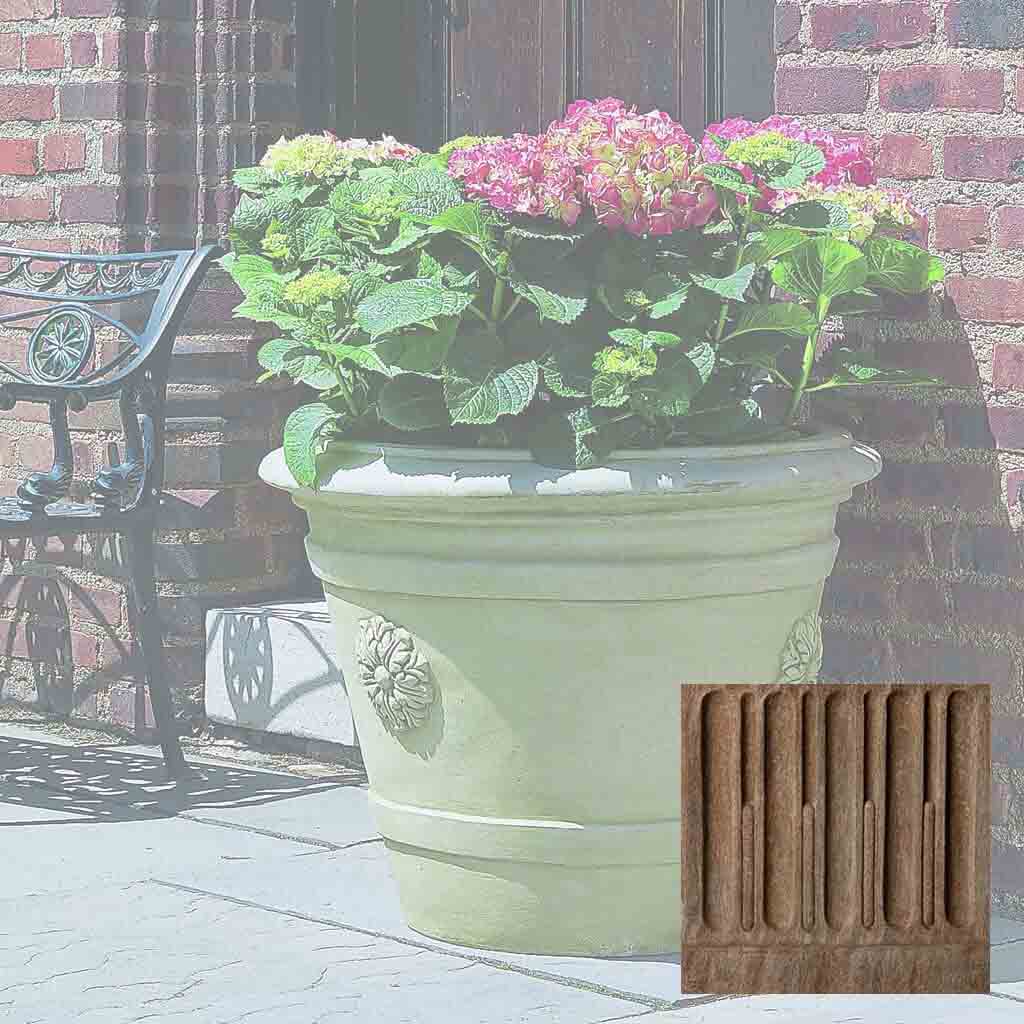 Campania Certosa Medallion Planter - P-297